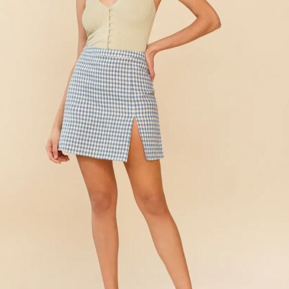 Reformation Dresses & Skirts - Reformation NWOT Baker Linen Skirt Size 4